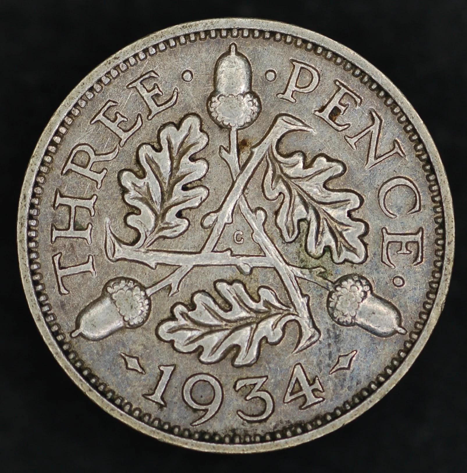 George V. Threepences. 1920-1936. Circulated - Image 10