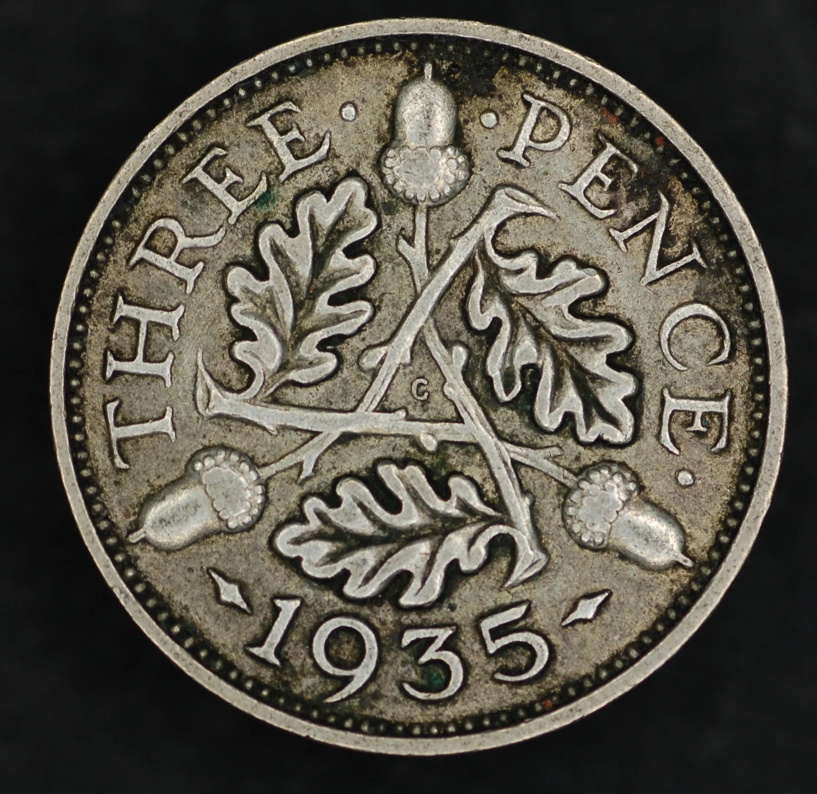 George V. Threepences. 1920-1936. Circulated - Image 11