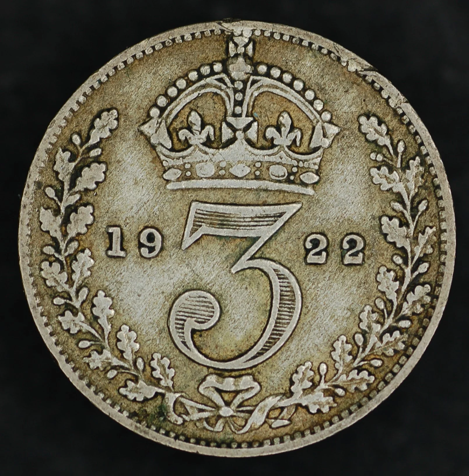 George V. Threepences. 1920-1936. Circulated - Image 15