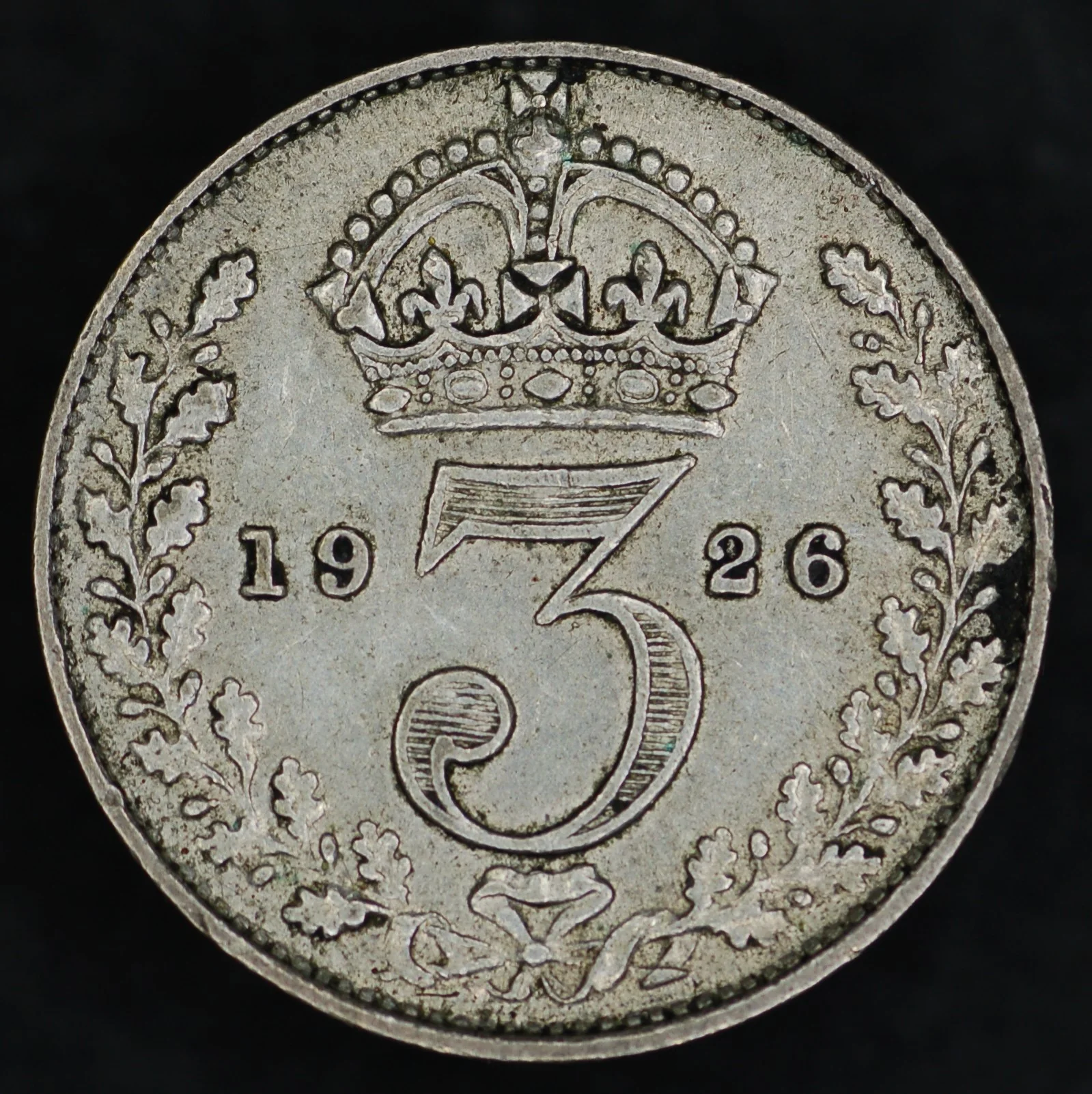 George V. Threepences. 1920-1936. Circulated - Image 17