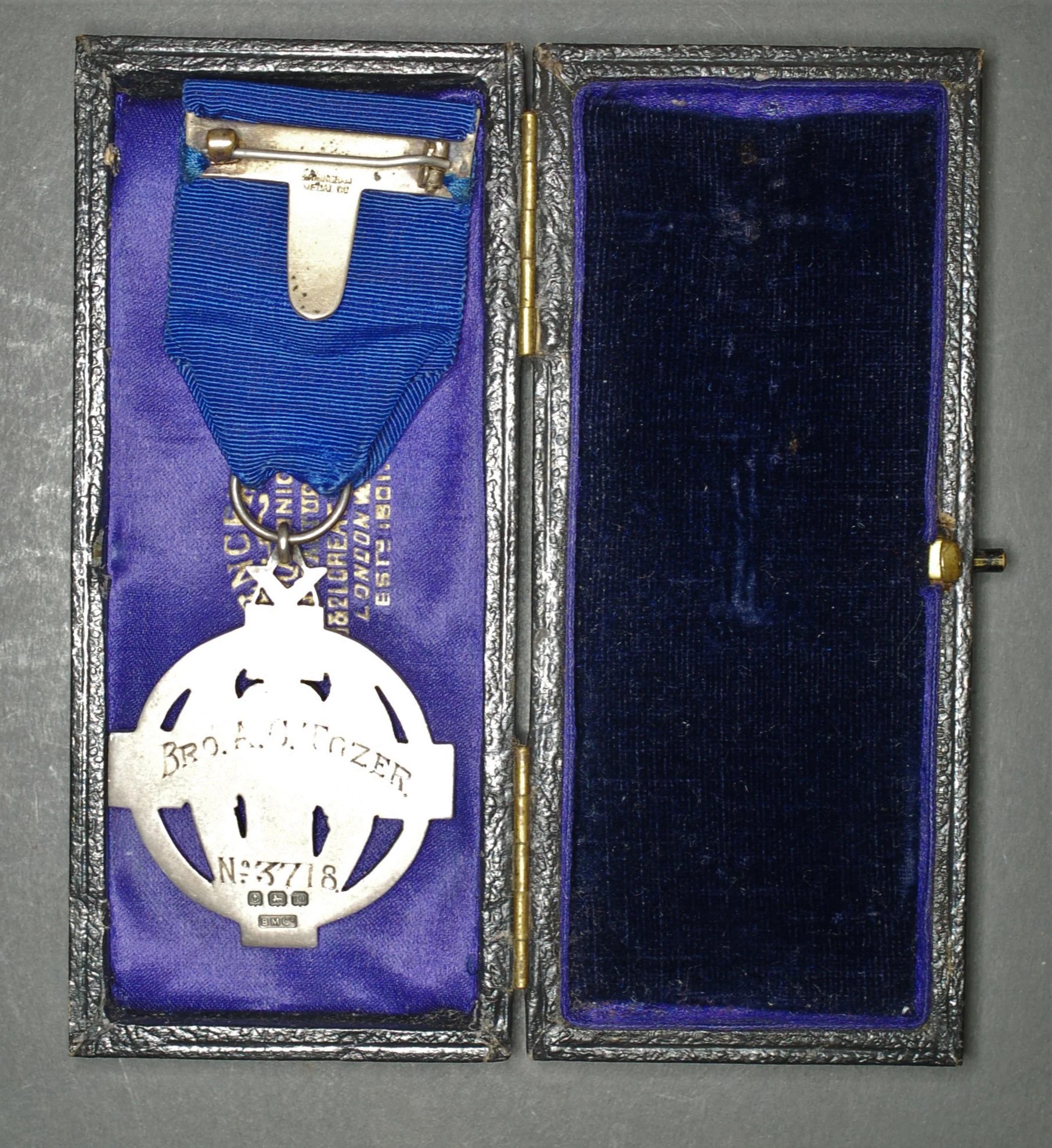 WW1 Pair & Masonic. Lieutenant A.C.Tozer. Durham Light Infantry - Image 4